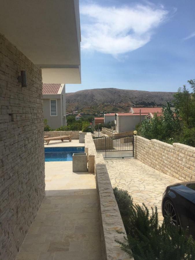 Villa Antea - Modern House With Pool Đảo Pag Ngoại thất bức ảnh